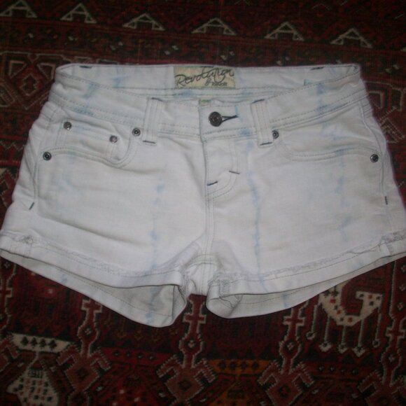 Women’s Shorts, Revolution by Revolt  - Juniors Size 3/4 Buttons, Denim, Stretch - Picture 1 of 4